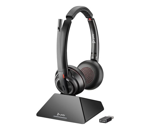 Poly SAVI 8220 UC Microsoft   - Micro-casque - grosbill.com - 1