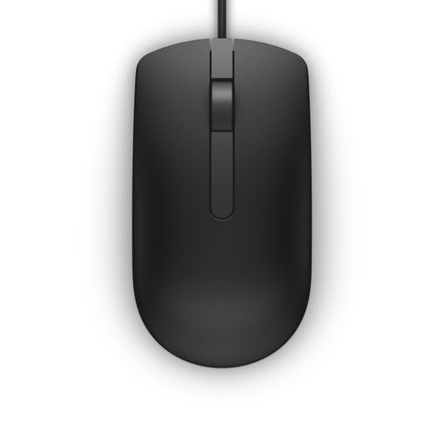 DELL Optical Mouse-MS116 Black (570-AAIS)