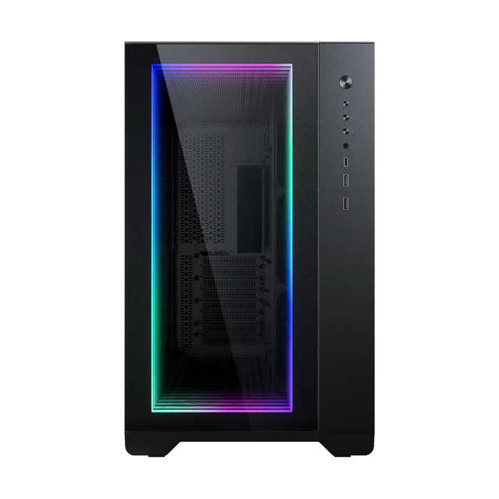 Magnium Gear Neo Qube 2 Infinity RGB TG Noir Noir Bo tier PC