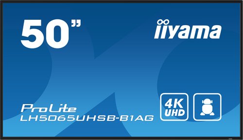 LH5065UHSB-B1AG 49.5IN VA 4K - Achat / Vente sur grosbill.com - 1