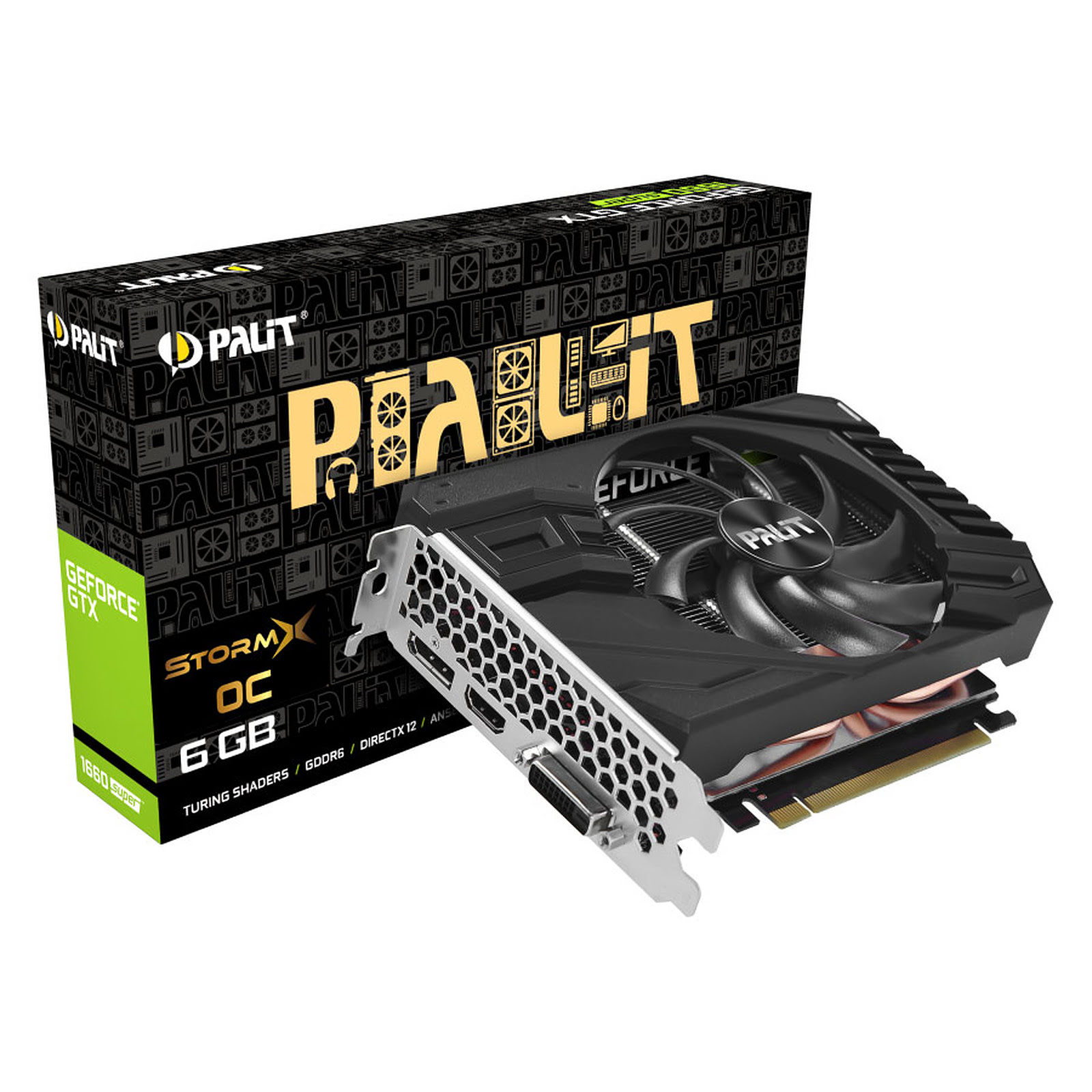 Palit GTX 1660 Super STORMX OC  - Carte graphique Palit - 0