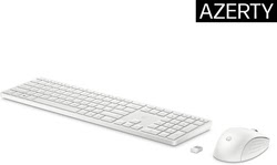 Clavier PC HP 655 WIRELESS KB/MSE COMBO WHT Grosbill