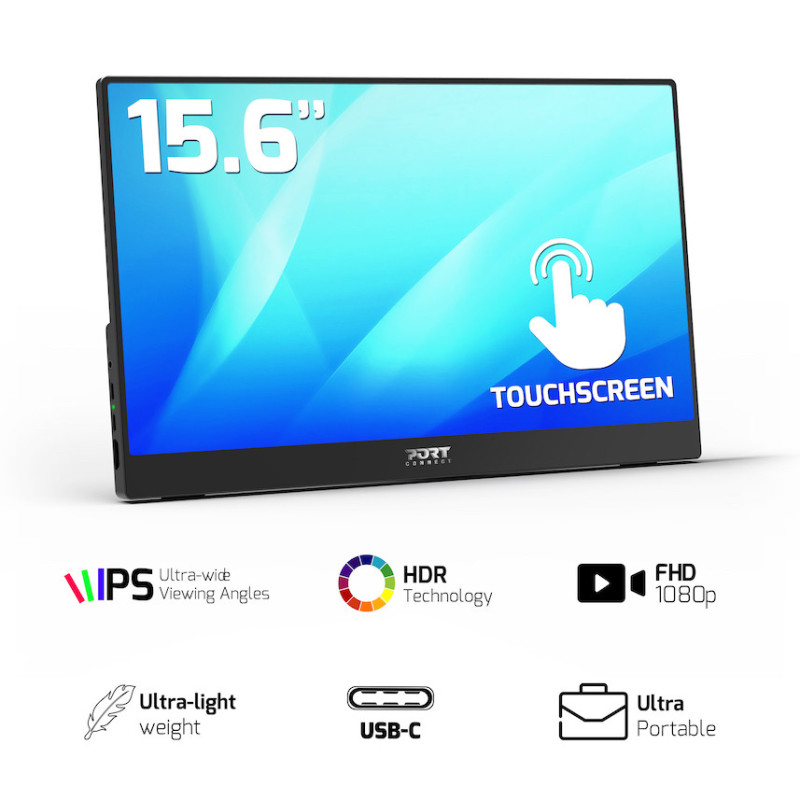Port 15.6 pouces  902101T - Ecran PC Port - grosbill.com - 2