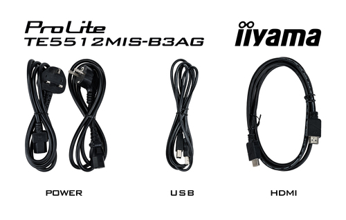 Iiyama ProLite TE5512MIS-B3AG - 55" 4K Tactile Android RJ45 Wifi (TE5512MIS-B3AG) - Achat / Vente Affichage collaboratif sur grosbill.com - 10