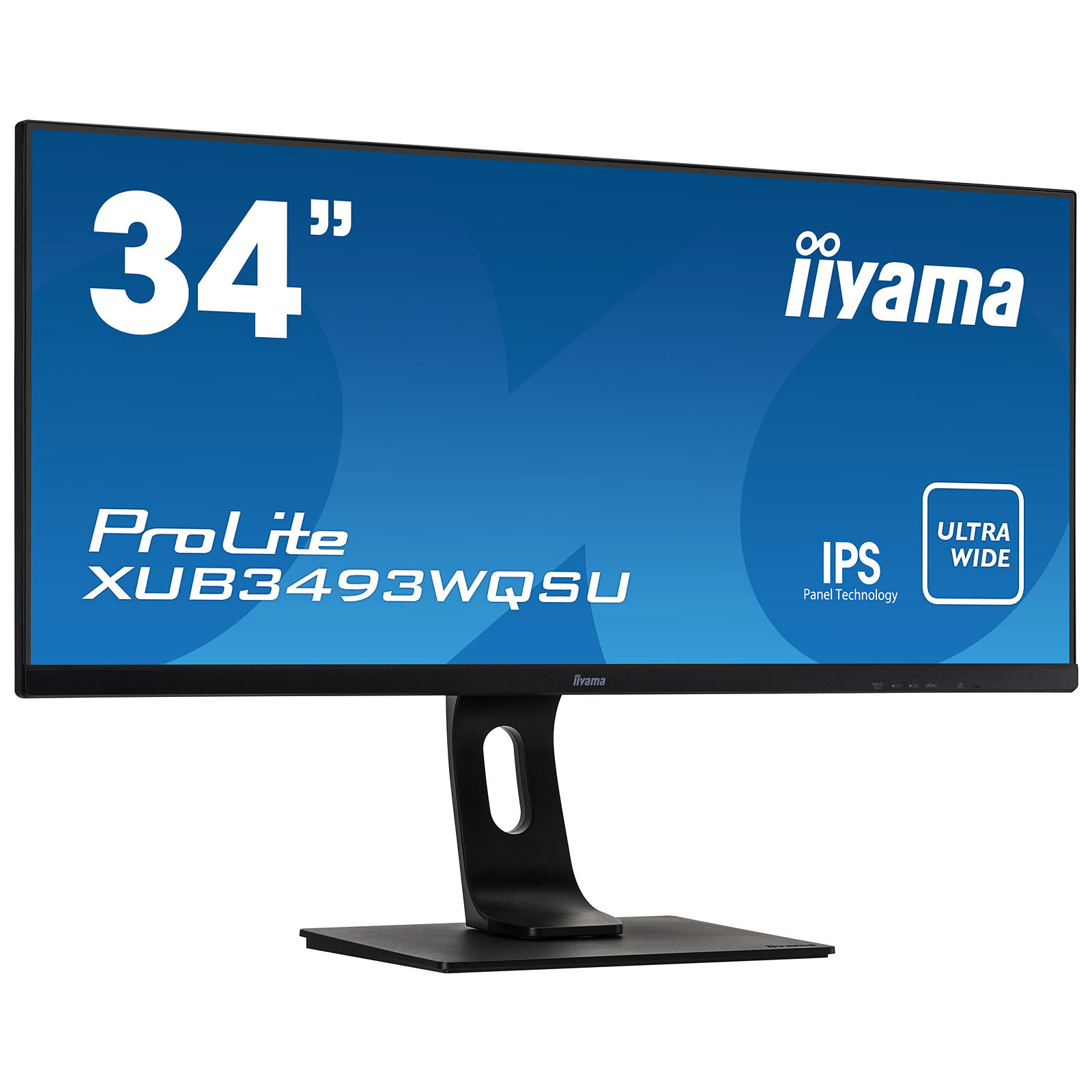 Iiyama 34"  XUB3493WQSU-B1 - Ecran PC Iiyama - grosbill.com - 4