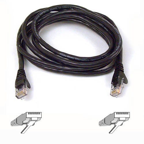 Belkin Cable/Patch Cat6 RJ45 Snagless 1m black