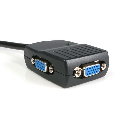 2 Port VGA Video Splitter - USB Powered - Achat / Vente sur grosbill.com - 3