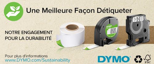 Dymo PLASTIC TAPE 12MMX4M - Achat / Vente Consommable imprimante sur grosbill.com - 12