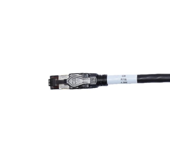 Câble RJ45 Cat8.1 U/FTP - 4,9m - Noir - Connectique réseau - 0