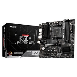 MSI B550M PRO-VDH WIFI - B550/AM4/mATX