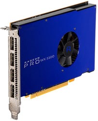 Carte graphique AMD Radeon Pro WX 5100 - WX5100/8Go/4xDisplayPort Grosbill