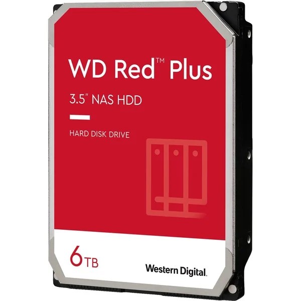 Asustor AS5404T - 4 Baies avec 4 disques de 6To RED Plus - Serveur NAS - 7