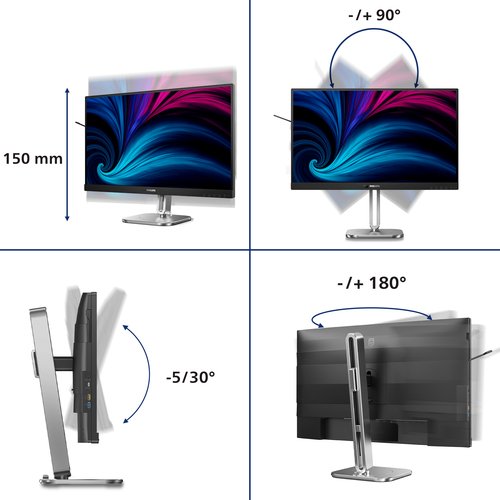 27B2U6903/00 27" 16:9 IPS 3840x2160 - Achat / Vente sur grosbill.com - 4