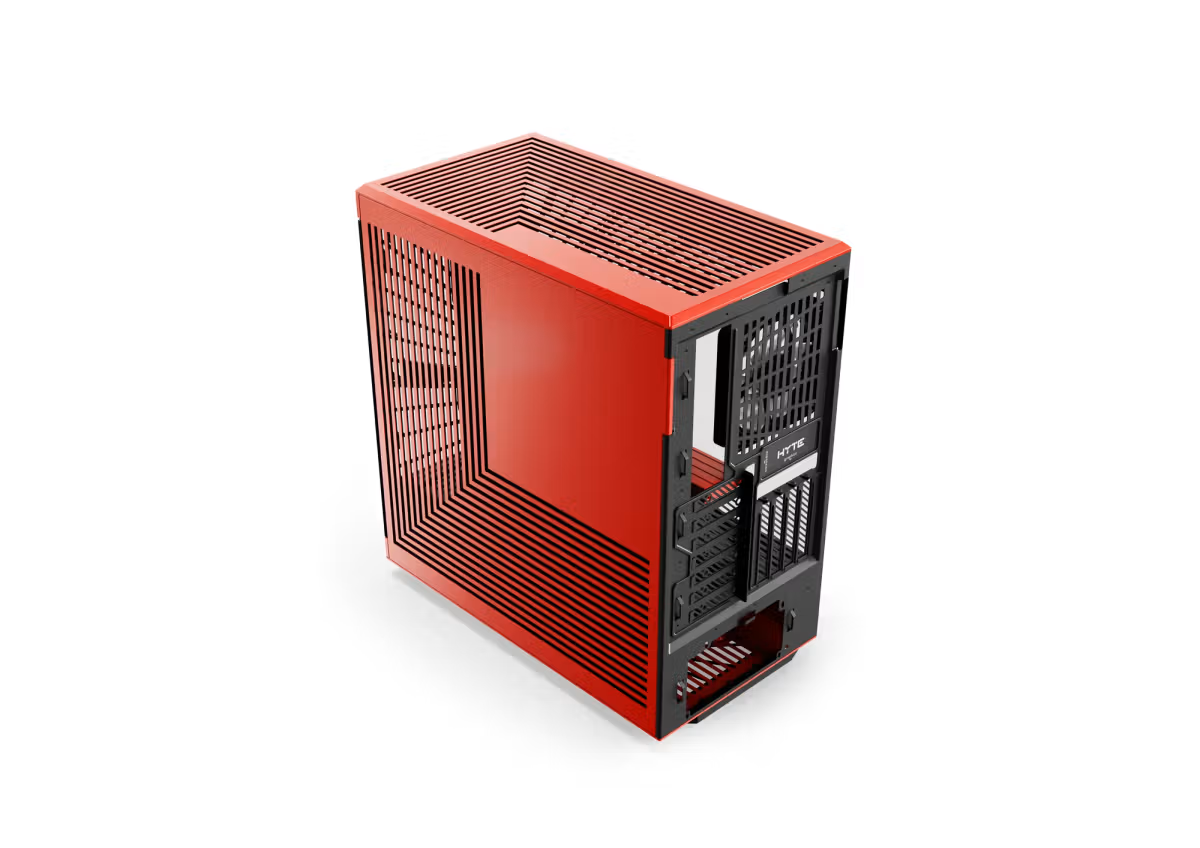 Hyte Y40 Rouge/Noir Rouge - Boîtier PC Hyte - grosbill.com - 2