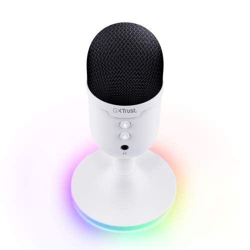 Trust YUNIX - Microphone - Blanc (25374) - Achat / Vente Accessoire Streaming / Vlogging  sur grosbill.com - 3