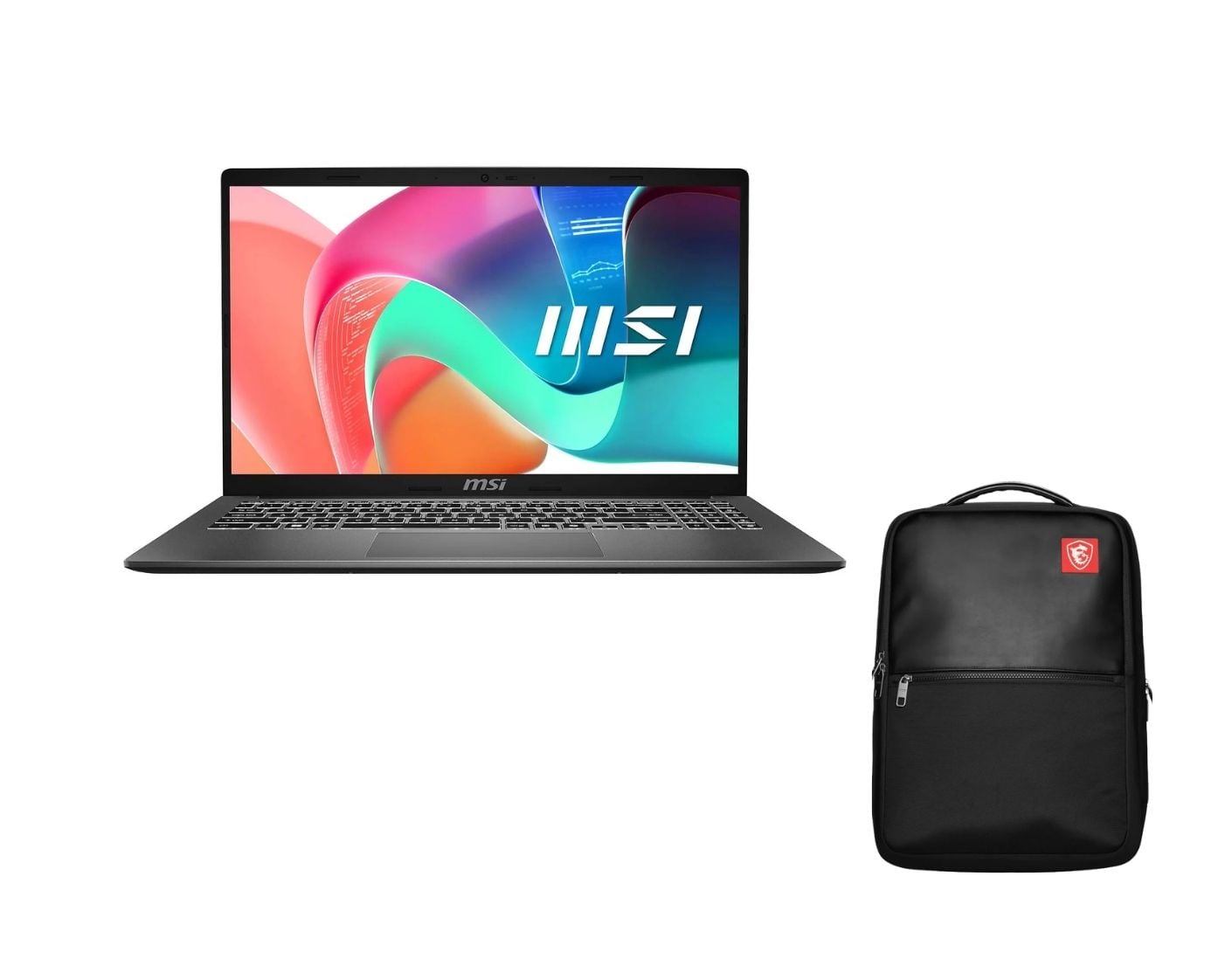 PC portable MSI 14"/C5-120U/16/512/Clavier retro/W11P + sac a dos Grosbill