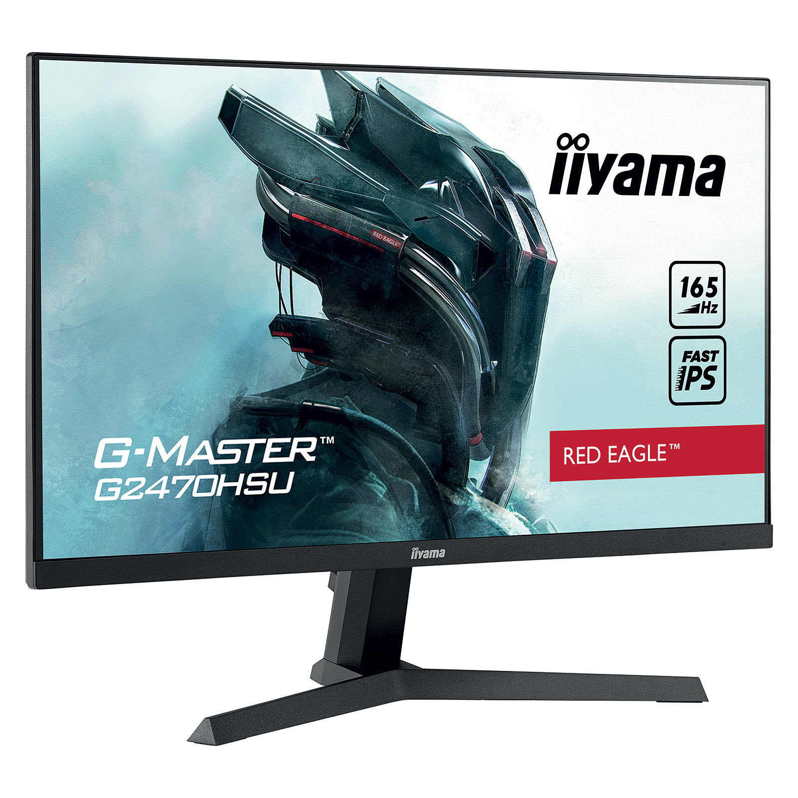 Iiyama 24"  G2470HSU-B1 - Ecran PC Iiyama - grosbill.com - 4