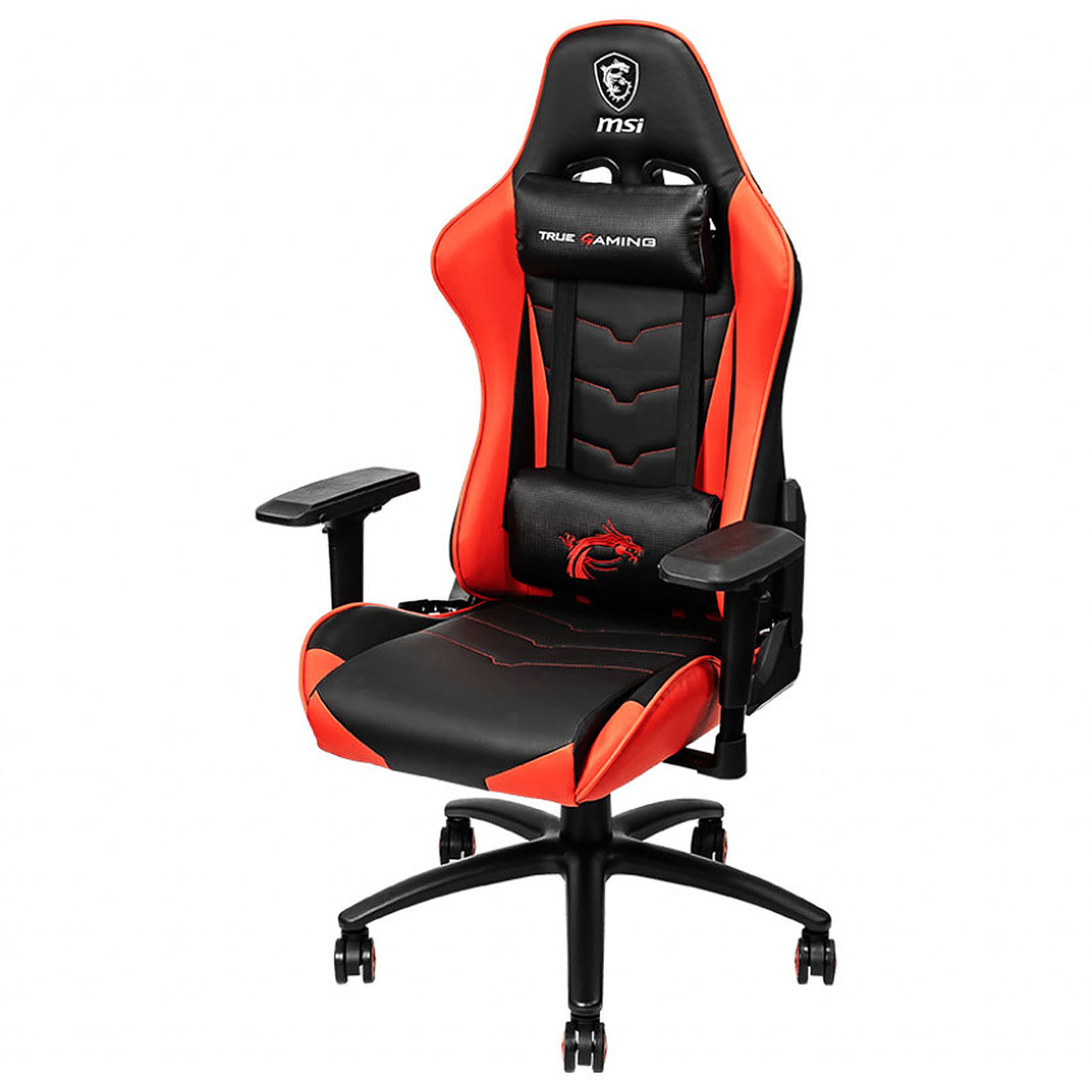 MSI MAG CH120 Noir/Rouge - Siège PC Gamer - grosbill.com - 0