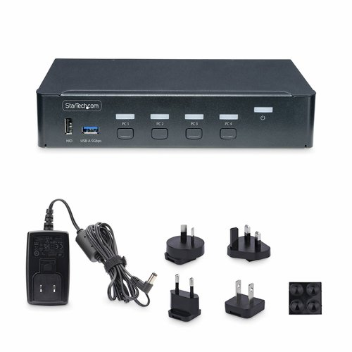 4-PORT DP KVM SWITCH - 4K 60HZ - Achat / Vente sur grosbill.com - 5