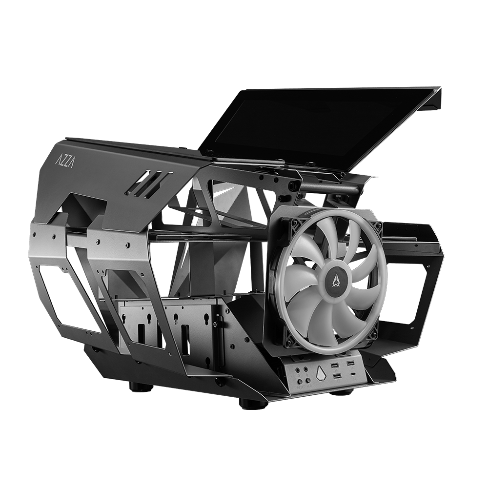 Azza Overdrive 807 Gris - Boîtier PC Azza - grosbill.com - 5