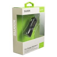 Chargeur allume-cigare USB / USB-C - 3,4 A - Noir - Accessoire téléphonie Grosbill - 9