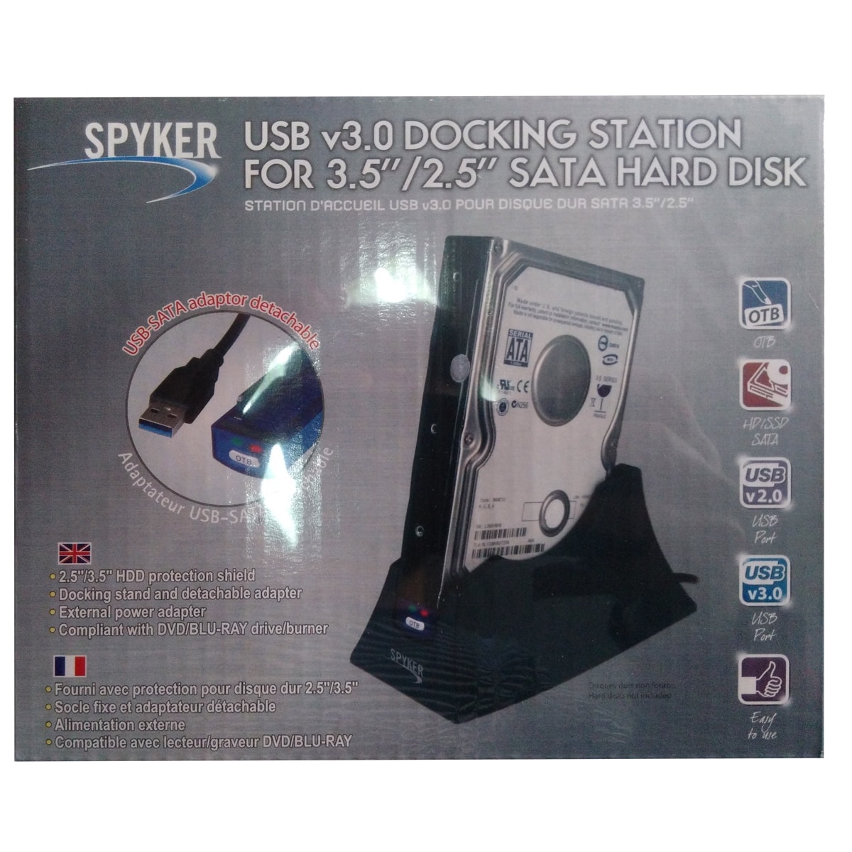 Boitier Disque Dur Externe 3.5 - Boutiques en ligne disponible au