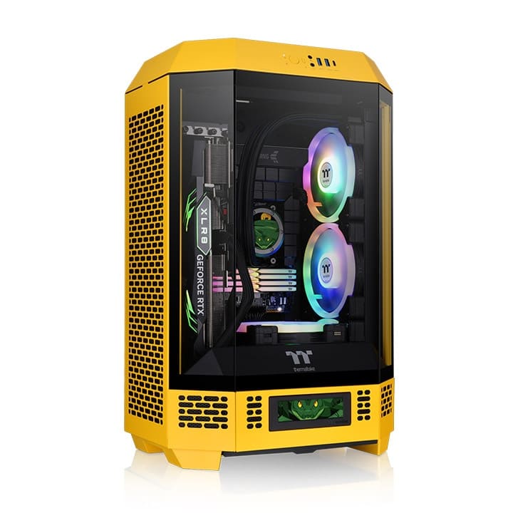 Thermaltake The TOWER 300 Bumblebee Jaune - Boîtier PC - 0
