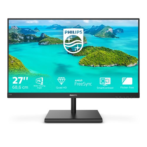 275E1S/00 27" IPS Monitor QHD 2560x1440 - Achat / Vente sur grosbill.com - 0