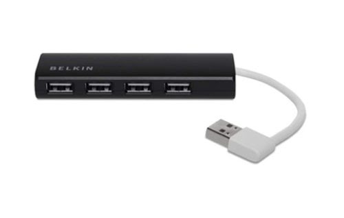 4-PORT travel USB 2.0 hub ultra slim - Achat / Vente sur grosbill.com - 0