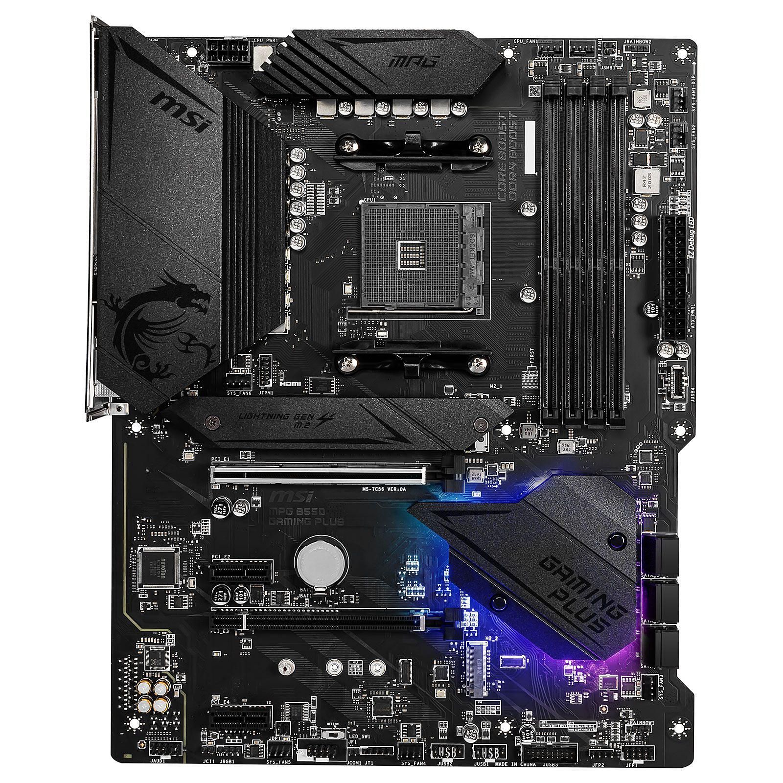 MSI MPG B550 GAMING PLUS ATX  - Carte mère MSI - grosbill.com - 4