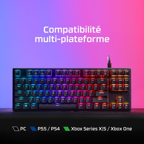 HyperX Alloy PBT HX Red Keyboard FR - Achat / Vente sur grosbill.com - 8