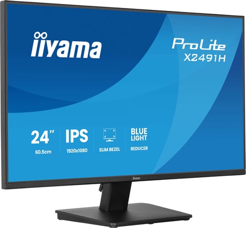 Iiyama 24 pouces  X2491H-B1 - Ecran PC Iiyama - grosbill.com - 1