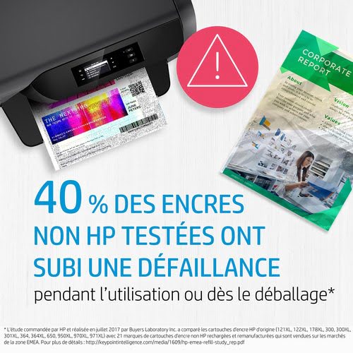 HP 364XL Cartouche d'Encre Noire grande capacité Authentique (CN684EE) :  : Informatique