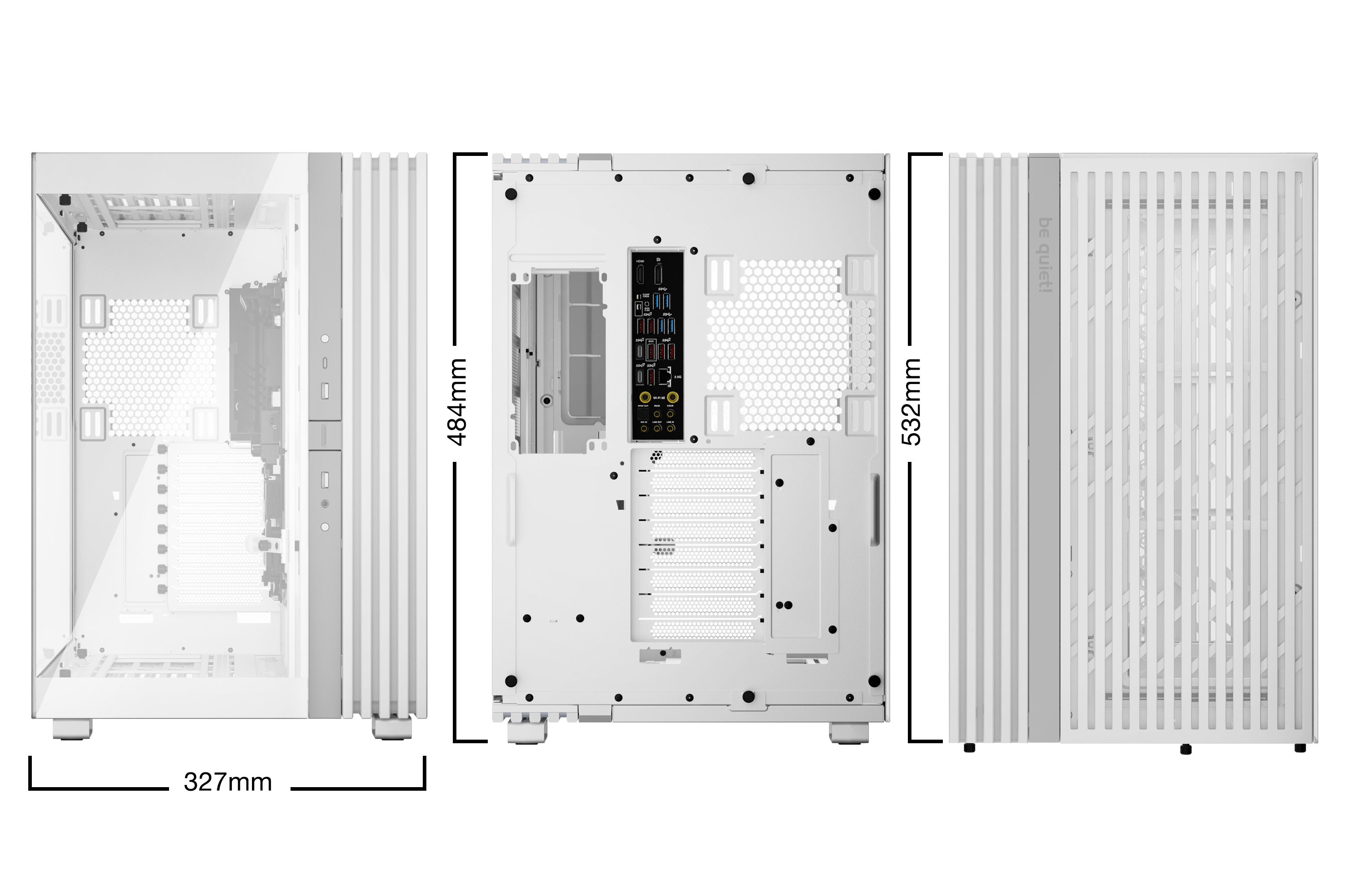 be quiet! Light Base 900 Blanc - Boîtier PC be quiet! - 1