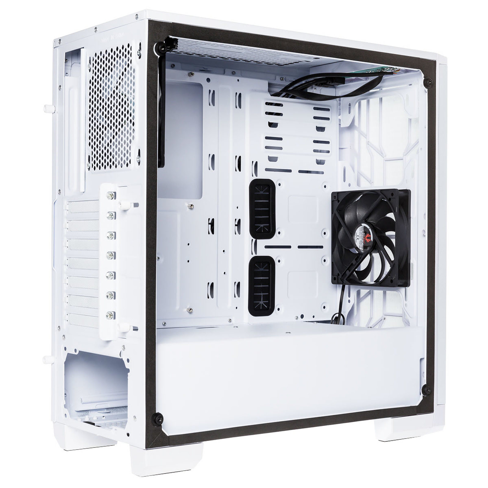 Boîtier PC Bitfenix Cube AL118 Blanc – 4 Ventilateurs ARGB, Panneaux En Verre Trempé Clipables - 6