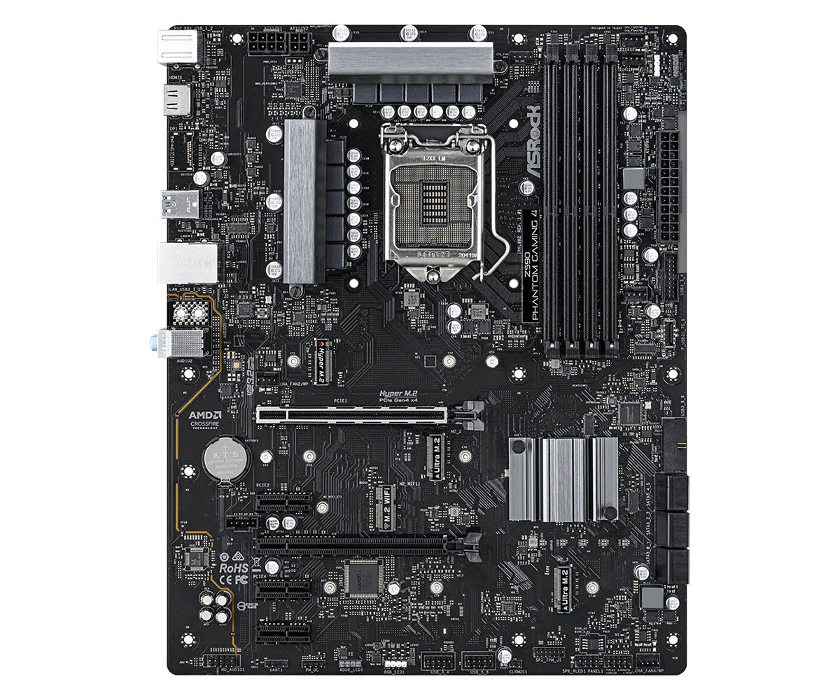 ASRock Z590 Phantom Gaming 4 ATX  - Carte mère ASRock - 3