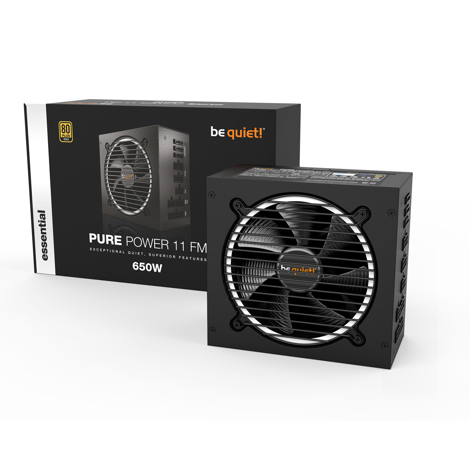 be quiet! Pure Power 11 FM 80+ Gold (650W) - Alimentation - 0