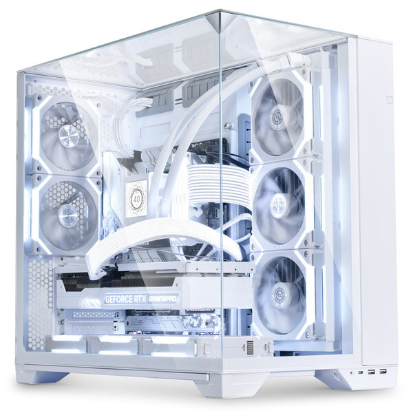 Tour midi Lian Li O11 Dynamic Mini Snow Edition Boîtier gaming