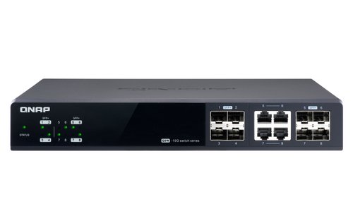 Qnap QSW-M804-4C - 10 Gigabit/Sans POE/Manageable