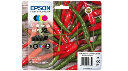 Epson Ink/503XL Chillies CMYK - Achat / Vente Consommable imprimante sur grosbill.com - 0