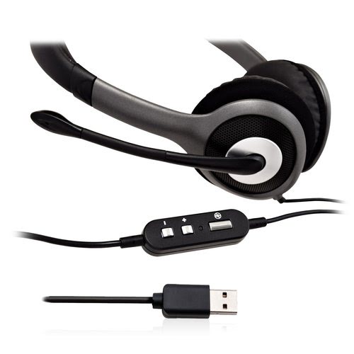 MICRO CASQUE DELUXE STEREO USB - Achat / Vente sur grosbill.com - 4