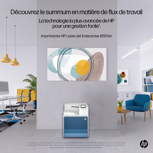 HP LaserJet Ent 8501DN Printer EU - Achat / Vente sur grosbill.com - 6