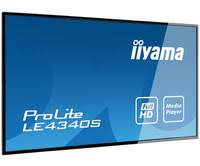 Iiyama 43"  LE4340S-B3 - Ecran PC Iiyama - grosbill.com - 2