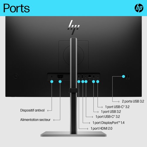 E27k G5 USB-C 4K - Achat / Vente sur grosbill.com - 1