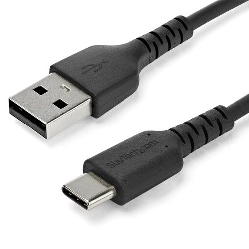 Cable Black USB 2.0 to USB C Cable 2m - Achat / Vente sur grosbill.com - 0