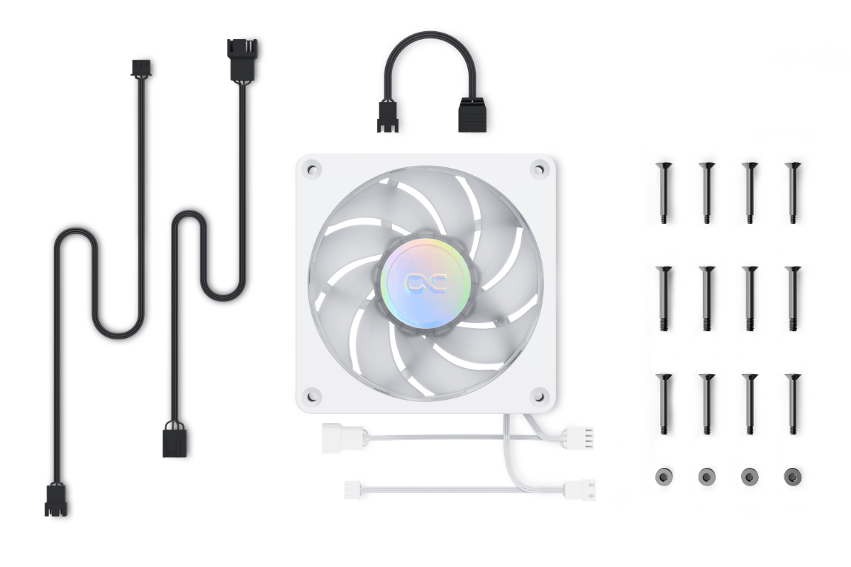 Alphacool Apex Stealth Metall Aurora 120 - Ventilateur boîtier - 3