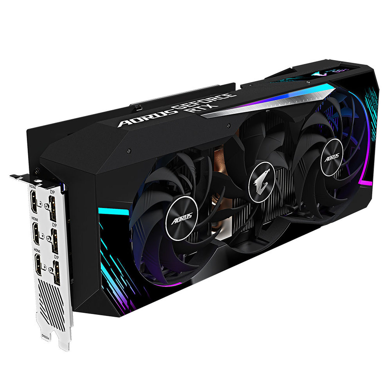 Gigabyte AORUS RTX 3080 MASTER 10G LHR - Carte graphique Gigabyte - 4