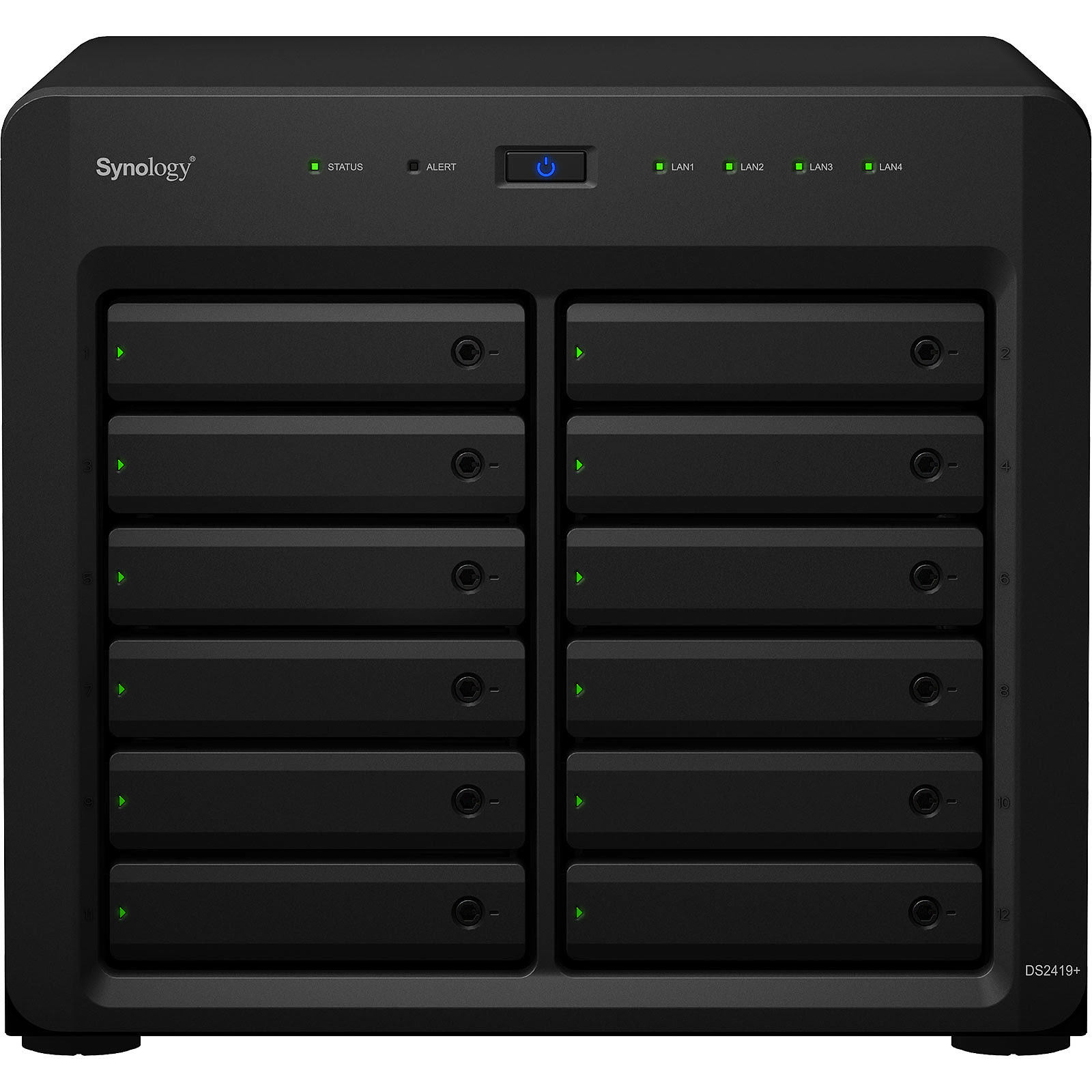 Synology DS2419+ - 12 HDD - Serveur NAS Synology - grosbill.com - 0