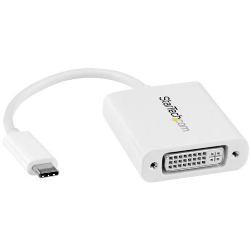 USB-C to DVI Adapter - White - Achat / Vente sur grosbill.com - 0