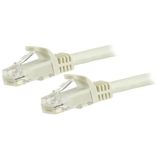 3m White Snagless UTP Cat6 Patch Cable - Achat / Vente sur grosbill.com - 0